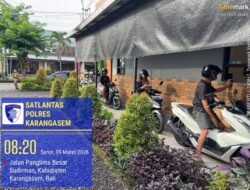 Melalui Samsat Drive Thru, Polres Karangasem Berikan Kemudahan kepada Masyarakat Bayar Pajak Kendaraan