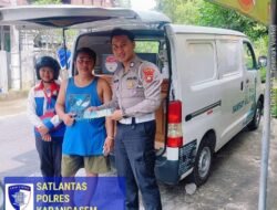 Sat Lantas Karangasem Berikan Kemudahan Masyarakat Bayar Pajak Kendaraan, Melalui Pelayanan SAMSAT Keliling