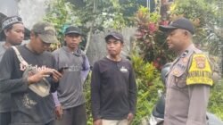 Bhabinkamtibmas Desa Duda Timur Sambangi Warga Binaan, Sampaikan Pesan Kamtibmas