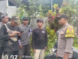 Bhabinkamtibmas Desa Duda Timur Sambangi Warga Binaan, Sampaikan Pesan Kamtibmas