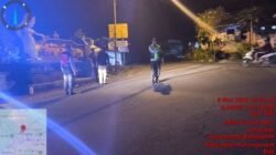 Jamin Keamanan Wilayah Hukumnya di Malam Hari, Polsek Bebandem Intensifkan Blue Light Patrol