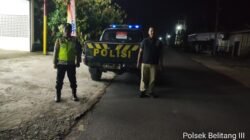 Polsek Belitang III Rutin Melaksanakan Patroli Huting Antisipasi Tindak Pidana 3C