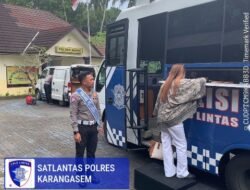 Tedun Banjar Polres Karangasem Berikan Kemudahan kepada Mssyarakat, Melalui Pelayanan SIM dan SAMSAT Keliling