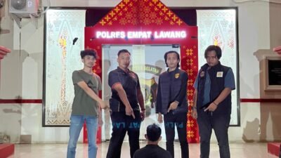 Kabur ke Jambi, Pencuri Besi dan Kabel Kantor Pemkab Empat Lawang Dibekuk Polisi