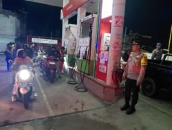 Polres Aceh Tengah Tingkatkan Patroli dan Pengamanan Arus Lalu Lintas di Pusat Perbelanjaan dan SPBU Jelang Idul Fitri