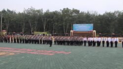 Gelar Pasukan Oprasi Ketupat Musi 2026 Dipinpin Langsung Oleh Kapolres Oku Timur Polda Sumsel, AKBP Adik Listiyono.S, I. K,. M, H.,