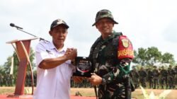 TMMD Ke-127 TA. 2026 di Wilayah Kodim 0430/Banyuasin Resmi Ditutup oleh Pangdam II/Swj