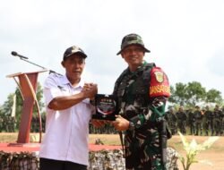 TMMD Ke-127 TA. 2026 di Wilayah Kodim 0430/Banyuasin Resmi Ditutup oleh Pangdam II/Swj