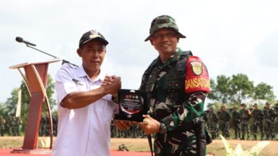 TMMD Ke-127 TA. 2026 di Wilayah Kodim 0430/Banyuasin Resmi Ditutup oleh Pangdam II/Swj