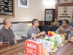 Pererat Sinergi, Kapolres Karangasem Terima Audiensi Pimpinan Indomaret Wilayah Bali