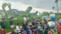 Polres Pelabuhan Tanjung Perak Amankan 15 Motor Saat Tertibkan Balap Liar di Jalan HM Noer Surabaya