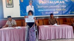 Penyaluran Bantuan Langsung Tunai(BLT) Dana Desa Tahun Anggaran 2026 Di Desa Puger Kulon, Kecamatan Puger, kabupaten Jember
