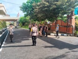 Laksanakan Tugas Piket Mako, Sat Lantas Polres Karangasem Laksanakan Apel Serah Terima Tugas Jaga