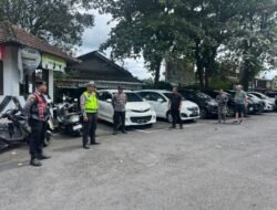 Sat Lantas Berikan Pengamanan, di Area Obyek Wisata Tirtagangga