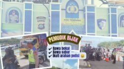 Antisipasi Lonjakan Pemudik, Polisi Humanis Atur Antrian Kendaraan di Pelabuhan Padangbai