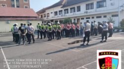 Sipropam Polres Karangasem Melaksanakan Pengawasan dan Pengecekan Langsung Kegiatan Apel Ops Ketupat Agung 2026