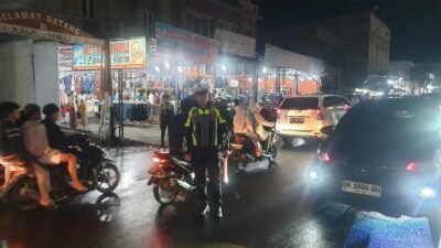 Satlantas Polres Aceh Tengah Intensifkan Patroli dan Pengaturan Lalu Lintas di Kawasan Rawan Kepadatan