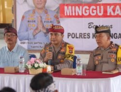 Polres Karangasem Gelar Minggu Kasih Bersama Warga Desa Adat Jasri, Wujudkan Kepedulian dan Penguatan Kamtibmas