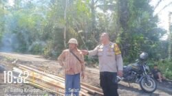 Bhabinkamtibmas Desa Sebudi, Giat Sambang Kolling Siystem, Berikan Warga Pesan Kamtibmas Menjelang Hari Raya Nyepi Dan Idul Fitri