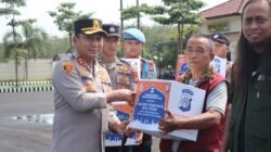 Polres Mesuji Bagikan Bingkisan Lebaran kepada Insan Pers Pokja Humas, Apresiasi Sinergi Pemberitaan