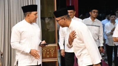 Danrem 044/Gapo Hadiri Penutupan Safari Ramadhan 1447 H Di Griya Agung