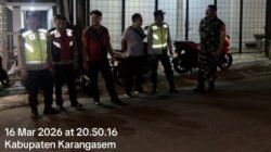 Jelang Nyepi dan Idul Fitri, Sinergitas TNI-Polri Bebandem Intensifkan Patroli Gabungan Sasar Beberapa Titik Keramaian