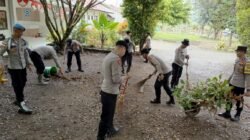 Dari Sekolah hingga Mako, Kurve Serentak Polres Aceh Tengah Wujudkan Lingkungan Bersih dan Nyaman