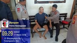Pastikan Kondisi Kesehatan Penghuni Ruang Tahana, Sipropam Polres Karangasem Lakukan Pengecekan Ruang Tahanan