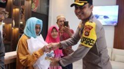 Polres Karangasem Gandeng BNI,  Salurkan Bantuan Pangan Ramadhan 1447 H