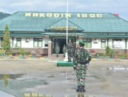 Upacara Bendera 17-an di Teluk Bintuni Berjalan Khidmat, Dandim Bacakan Amanat Pangdam XVIII/Kasuari