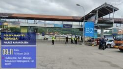 Cegah Hasil Curanmor Keluar Bali, Personil Sat Lantas Perketat Pemeriksaan di Pelabuhan Padangbai