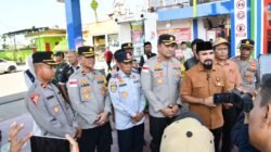 Kapolres dan Bupati Aceh Timur Tinjau Pos Pengamanan Lebaran Idul Fitri 1447 Hijriah