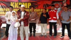 Aksi Buka bersama Puasa dan Santunan Yatim Piatu di Posko Mudik Komando Kesatuan Pembela Merah Putih (KKPMP) Markas Wilayah Banten