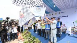 Dukung Kelancaran Mudik 2026, Jasa Raharja Hadir di Flag Off One Way Nasional 2026