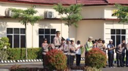 Jajaran Polres Mesuji Laksanakan Apel Pengamanan Malam Takbiran Dalam Rangka Hari Raya Idul Fitri 1447 H Tahun 2026