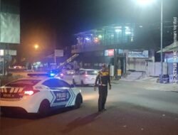 Tekan Angka Lakalantas, Unit Turjagwali Satlantas Polres Karangasem Laksanakan Patroli Barcode dan Blue Light