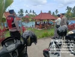Pastikan Libur Idul Fitri 1447 H. Aman dan Kondusif, Personil Polsek Bebandem Intensifkan Pengamanan di Kawasan Objek Wisata