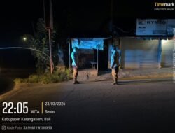 Jaga Kondusifitas Keamanan Wilayah Hukumnya, Polsek Selat Tingkatkan Blue Light Patrol Keamanan Wilayah