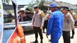 Polres Aceh Timur Dirikan Pos Taktis untuk Pengamanan Wisata Lebaran