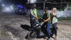 Antisipasi Tindak Pidana 3C Polsek Belitang III Melaksanakan Patroli Hitung
