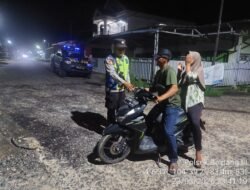 Antisipasi Tindak Pidana 3C Polsek Belitang III Melaksanakan Patroli Hitung