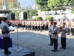 Kapolres Aceh Tengah Pimpin Sertijab Kasat Reskrim, Tekankan Dedikasi dan Harapan Kinerja Lebih Baik