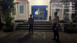 Berikan Rasa Aman dan Nyaman kepada Masyarakat, Polsek Selat Tingkatkan Giat Blue Light Patrol 