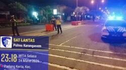 Cegah Aksi Balap Liar, Sat Lantas Polres Karangasem Intensifkan Patroli pada Malam Hari