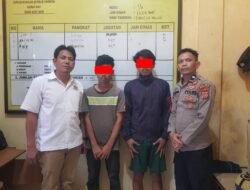 Spesialis Pencuri Meteran Air Diamankan Polsek Peureulak