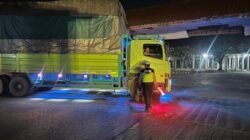 Polsek Sukarami Intensif kan Pengawasan Kendaraan Berat,Arus Balik di Palembang Tetap Lancar