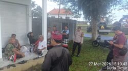 Rutinitas Polsek Selat Gelar Patroli, Sambangi Warga Binaan Sampaikan Pesan Kamtibmas