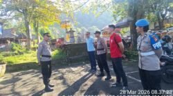 Sipropam Polres Karangasem Lakukan Pengawasan dan Absensi, Kehadiran Personel Pam Obyek Wisata