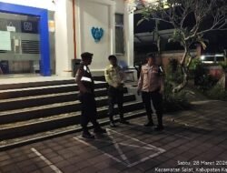 Cegah dan Antisipasi Tindak Kriminalitas Malam Hari, Polsek Selat Rutin Gelar Blue Light Patrol
