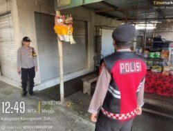 Jaga Situasi Keamanan Wilayah Hukumnya, Polsek Selat Rutin Gelar Patroli 